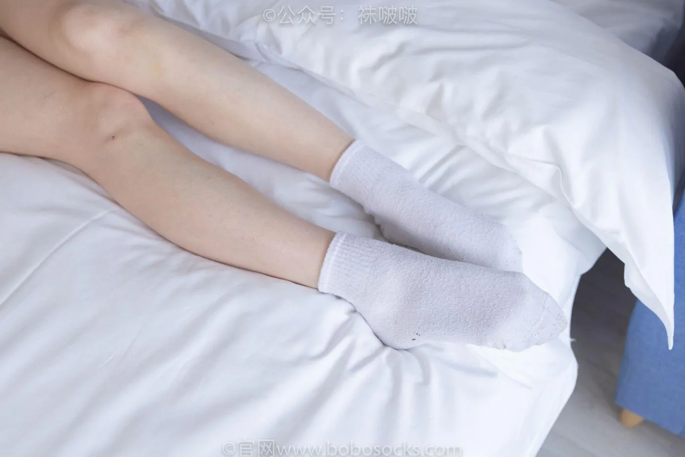 [BoBoSocks袜啵啵]NO.084 苏苏-运动鞋、日常所穿白棉袜、裸足 [140P]插图8